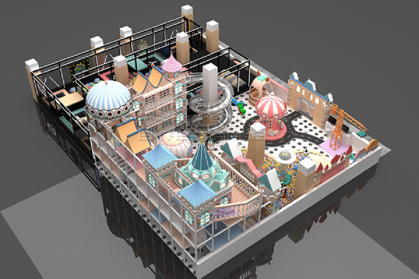 CAD Indoor Playground Design Ideas