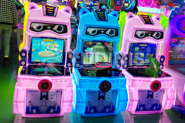 Different Arcade Machines for Mall