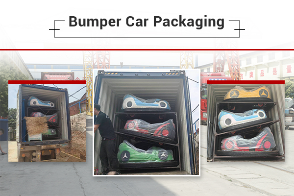 Packaging and Loading of Dinis Battery Bumper Cars Shipped to Venezuela