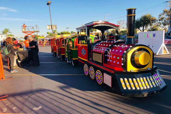 Antique Amusement Park Train Sold to America